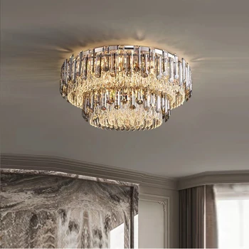 Moderný Minimalistický LED Luxusné Stropné Svietidlá pre Obývacia Izba Dekoratívne Námestie\Okrúhle Stropné svietidlo pre Vnútorné Domáce Osvetlenie